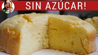 Bizcochuelo SIN azúcar  Recetas para diabéticos y postres sin azucar [upl. by Jehovah758]