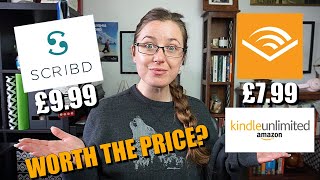 Comparing Audible Scribd amp Kindle Unlimited  Which is better value for money [upl. by Balough375]