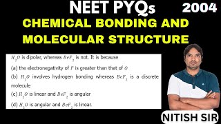 H2O is dipolar whereas BeF2 is not It is because [upl. by Acisse276]