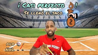 Pronóstico deportivos hoy Lunes 10624 MLBNHL 🍀y 🙏 [upl. by Nylcsoj]