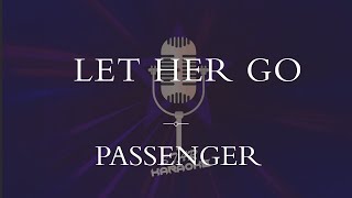 Passenger  Let Her Go Karaoke [upl. by Kinnie]