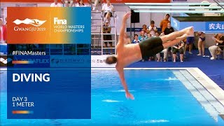 RELIVE  Diving Day 3  1m  FINA World Masters Championships 2019 [upl. by Stig]