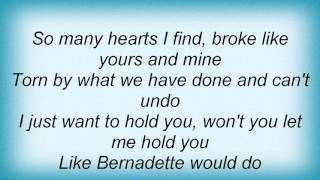 Leonard Cohen  Song Of Bernadette Lyrics [upl. by Nylac468]