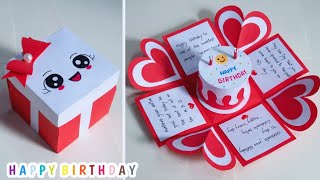 DIY birthday card  Special greeting card for birthday 🥳  fathers day craft ideas  tutorial [upl. by Romola]