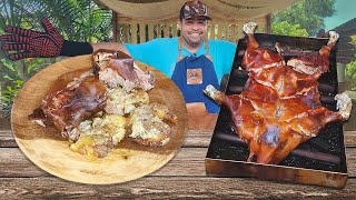 Receta de CERDO ASADO entero🐖 [upl. by Embry]