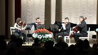 quotThe Divine Beauty will save the Worldquot VSilvestrov Two string quartets [upl. by Aiynat]