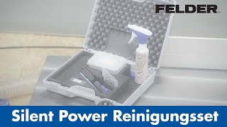 Wartungs und Reinigungsset für SilentPOWER® von Felder®  Felder Group [upl. by Polly]