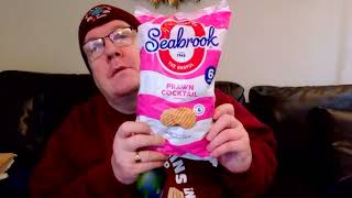 SEABROOK PRAWN COCKTAIL CRISPS REVIEW [upl. by Eniksre]