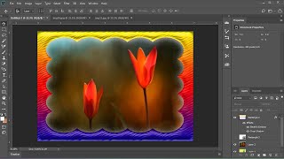 Custom Frame Design in Photoshop CC 2018 [upl. by Halda]