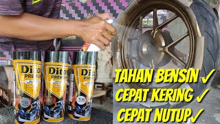 REPAINT VELG MURAH PAKE DITON PREMIUM  AEROSOL  MAGNESIUM [upl. by Faso]