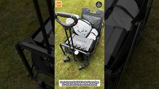 Temu zusammenklappbarer Strand Trolley temu strand camping wagen trolley outdoor ziehen [upl. by Nimajneb]