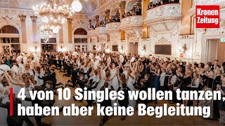 4 von 10 Singles wollen tanzen haben aber keine Begleitung  kronetv NEWS [upl. by Hut]