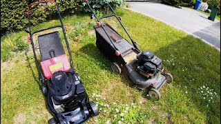 Nowa kosiarka do trawy NAC New American Concept MEX411271 2kW  New lawn mower Vlog 076 [upl. by Kolnos]