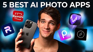 5 BEST AI Photo Editing Apps for iPhones [upl. by Ligetti701]