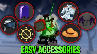 PROJECT MUGETSU How To Get ANY Accessory Easily in 10 Minutes Mahoraga Wheel Yhwach Cape [upl. by Val]