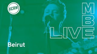 Beirut performing quotLandslidequot live on KCRW [upl. by Krause]