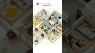 MODERN FLOOR PLAN  IDEAS  01 FahadsDesignLab interiordesign architecture housedesign art [upl. by Nnovahs]