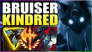 THIS BRUISER KINDRED BUILD IS 100 UNSTOPPABLE HARD CARRY WITH 3K HP [upl. by Vivyanne]