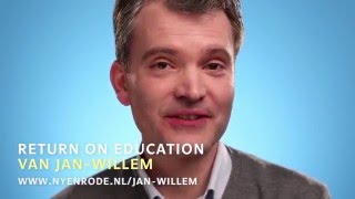 Return on Education  Jan Willem  Master Fiscaal Recht  Nyenrode Business Universiteit [upl. by Ecirtaeb128]