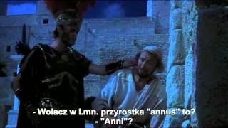 Monty Python  Rzymianie idźcie do domu Żywot Briana napisy PL [upl. by Naujtna473]