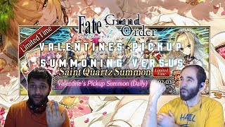 Fate Grand Order Valentines Pickup Summoning Versus quotNero Bride BECOME OUR WAIFU Dquot [upl. by Hachman440]