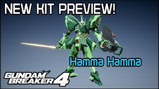 Gundam Breaker 4 KIT PREVIEW  Hamma Hamma [upl. by Aihsirt319]