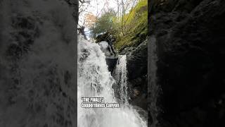 It’s always good to finish the days canyoning with a great finale canyoning lakedistrict [upl. by Asil]