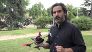 Parrot ARDrone 20 Power Edition y módulo GPS Flight Recorder [upl. by Beaston243]