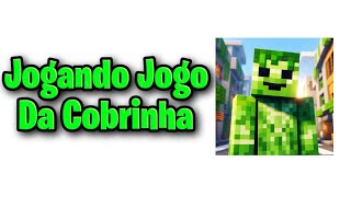 Jogando Jogo Da Cobrinha [upl. by Vicki]