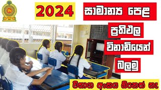 Ol Result බලන ආකාරය  2024 ol result  Ol result balana akaraya  2024 ol result relising date [upl. by Halik46]