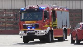 AnkommendeFFler mit Speed  Einsatzalarm 2× LF20 der Freiwilligen Feuerwehr RoßlauElbe [upl. by Iraam342]