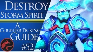 How to counter pick Storm Spirit  Dota 2 Counter picking guide 52 [upl. by Morse]