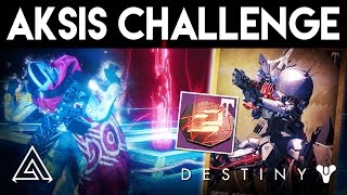 Destiny Rise of Iron  Easy Aksis Challenge Mode Guide [upl. by Oba]