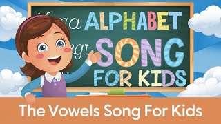 The Vowels Song  Learn Phonics  Nursery rhymes  Preschoolers ABC poem  WonderWhiz Kids [upl. by Ynnelg]