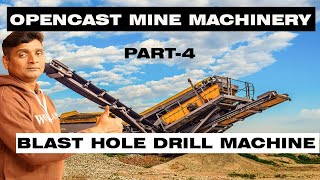 Opencast mine machineryBlast hole drill machine most important one liner questions userminingwithmanoj [upl. by Yelrebmik]