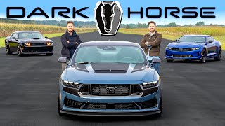 2024 Mustang Dark Horse  V8 DRAG RACE Review amp Lap Time [upl. by Shorter]