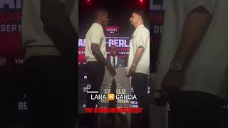 LARA VS GARCIA PRESS CONFERENCE JOIN THE BOXINGMENUPODCAST PLUS [upl. by Rangel]