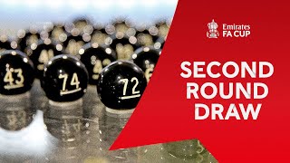 Second Round Draw  Emirates FA Cup 202425 [upl. by Aldo486]