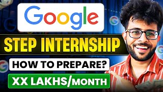 Google STEP Internship 2024  How to Prepare  Free Resources ✅🔥 [upl. by Aicil]