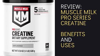 Review Muscle Milk Pro Series Creatine [upl. by Jann]