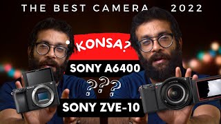 Sony A6400 vs Sony ZV e10  Which is better in Hindi [upl. by Pansie]