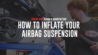 How to Inflate your Airbags by Airbag Man Suspension [upl. by Kilby]