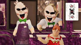 Joker Has Kidnapped Lis  Ice Scream 2 Halloween Party Full Walkthrough [upl. by Atteuqahc]