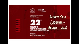 22º Premio Trio di Trieste Trio Susato  Bohuslav Martinů dal Trio in re minore H327 [upl. by Deborah741]