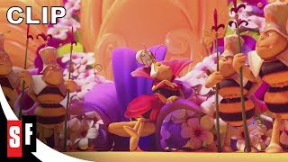 Maya the Bee The Honey Games 2018  Clip Meeting the Empress HD [upl. by Nonnahsal]