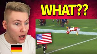 Soccer FAN reacts to the Most Athletic Plays in NFL History [upl. by Georgina879]