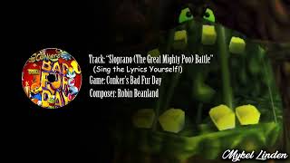 REMASTER Conkers Bad Fur Day Sloprano The Great Mighty Poo Battle [upl. by Namlaz]