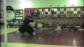 Ray Rice 4th Degree Martial Arts Black Belt Test Japanese Samurai Sword Kata [upl. by Tillo764]