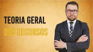 NOVO CPC  Teoria geral dos recursos [upl. by Ahsiuq947]