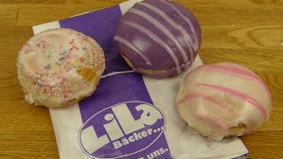 Lila Bäcker  Kinderpfannkuchen Berliner  Doughnuts [upl. by Lednor]